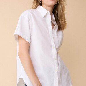 APRAW Women's White Button Down Shirt